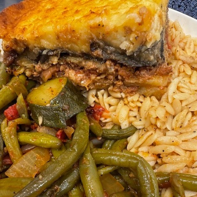 Baked Moussaka.